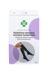 APTEEKKI Hoidolliset tukisukat, voimakas kompressio (lk. II) XL musta 1 pari